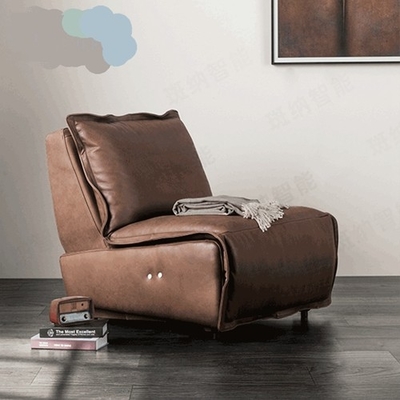 BN Nordic Single Functional Sofa Smart Furniture Recliner Chair Modern Leather Single Chair Functional Chair