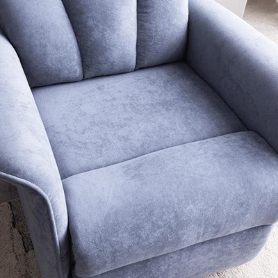 BN Functional Electric Single Fabric Sofa Modern Minimalist Gray Rockable Function Reclining Chair Functional Recliner