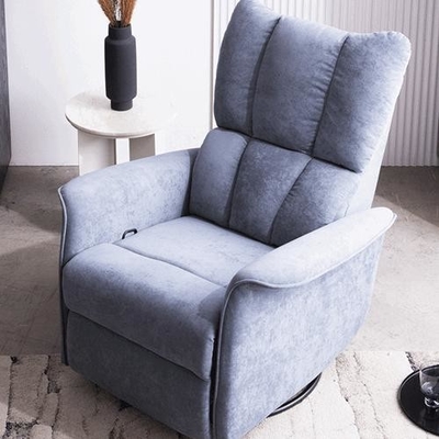 BN Functional Electric Single Fabric Sofa Modern Minimalist Gray Rockable Function Reclining Chair Functional Recliner