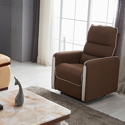 BN Nordic Leisure Single Sofa Chair Fabric Sofa Multi-Functional Sofa Manual Recliner Sofa Functional Office Chair