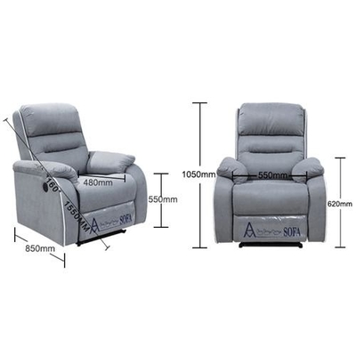 BN Multifunctional Sofa Manual Foot Bath Manicure Sofa Multifunctional Single Usb Electric Reclining Chair Recliner Sofa