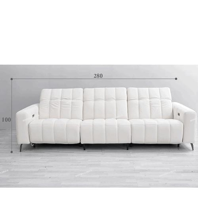 BN Smart Furniture Italian Minimalist Matching Functional Sofa with Electric USB Multi-Functional Sofa Recliner