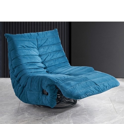 BN Fabric Single Functional Chair Sofa with Electric and Manual Functions for Living Room Function Recliner Chair