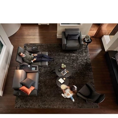 BN Italian Minimalist Coffee Table Functional Sofa Combination Electric Smart Home Theater Function Recliner Sofa