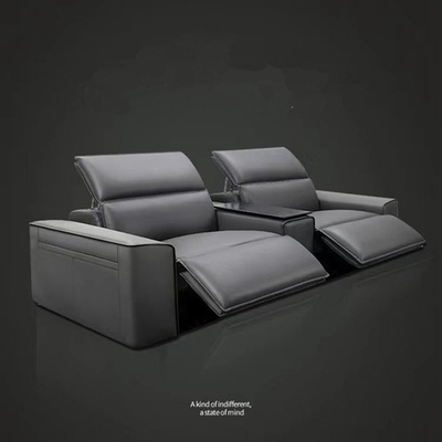 BN Italian Minimalist Coffee Table Functional Sofa Combination Electric Smart Home Theater Function Recliner Sofa