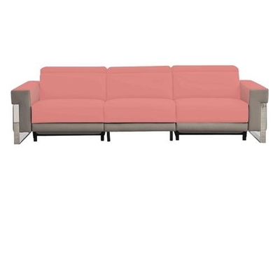BN Leather Functional Sofa Metal Frame Modern Minimalist Usb Electric Sofa Combination Recliner Sectional Modern Sofa