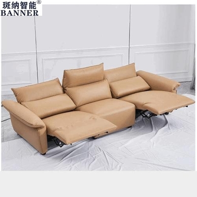 BN Hidden Control Panel Function Sofa Double Armrest Headrest Adjustable Combination Sofa Furniture Recliner Chair Sofa