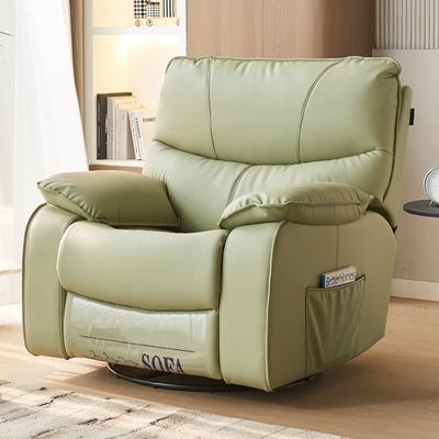 BN Functional Chair Single Sofa Chair Cat Scratch Leather Electric Function Sofa Manual Adjustable Sofa Recliner Chair