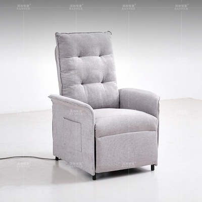 BN Cotton Linen Fabric First-Class Space Functional Sofa Lift Chair Electric Multifunctional Single Recliner Chair