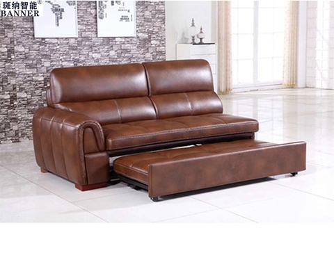BN Folding Sofa Bed modern furniture sofa bed Functional Leather Living Room Storage Sofa Bed leather sleeper sofa