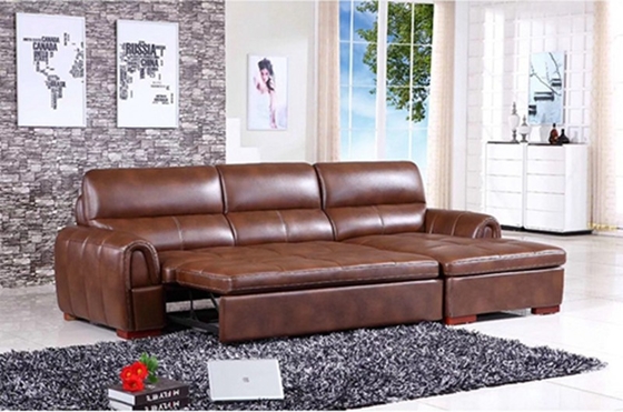 BN Folding Sofa Bed modern furniture sofa bed Functional Leather Living Room Storage Sofa Bed leather sleeper sofa
