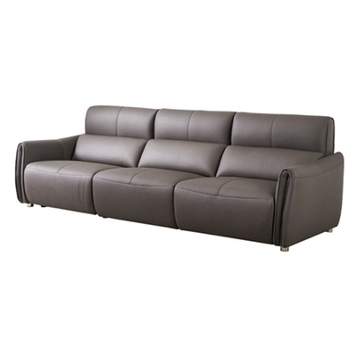 BN Functional Sofa L Shape Combination Top Layer Cowhide High Density Sponge Functional Electric Recliner Sofa
