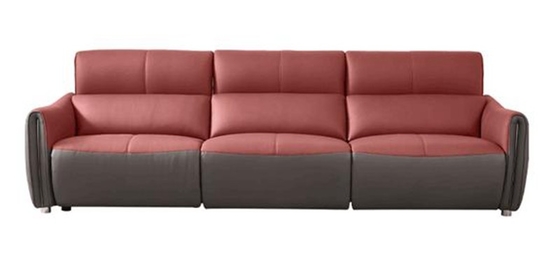 BN Functional Sofa L Shape Combination Top Layer Cowhide High Density Sponge Functional Electric Recliner Sofa