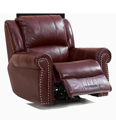 BN American Style Functional Sofa with Full Coverage Embossed Leather Function Recliner Electric Lift Function Recliner