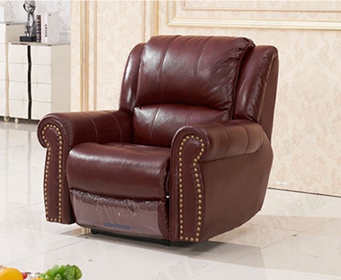 BN American Style Functional Sofa with Full Coverage Embossed Leather Function Recliner Electric Lift Function Recliner