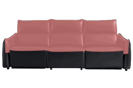 BN Modern Black Functional Sofa Lift Sofa Double Motor Headrest Seat Adjustable Electric Recliner Chair Sofa Combination