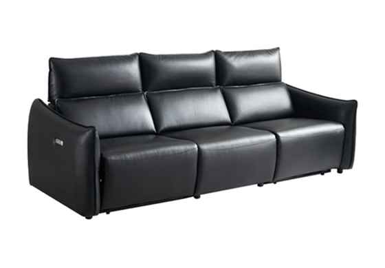BN Modern Black Functional Sofa Lift Sofa Double Motor Headrest Seat Adjustable Electric Recliner Chair Sofa Combination