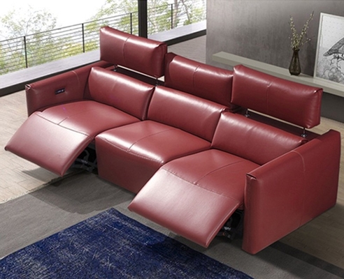 BN Space Capsule Italian Minimalist Leather Functional Sofa Combination Electric Recliner Chair Sofas Function Recliner