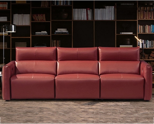 BN Space Capsule Italian Minimalist Leather Functional Sofa Combination Electric Recliner Chair Sofas Function Recliner
