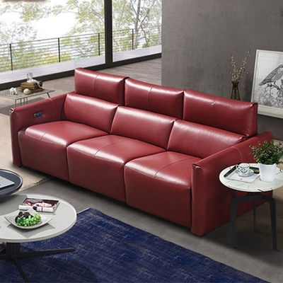 BN Space Capsule Italian Minimalist Leather Functional Sofa Combination Electric Recliner Chair Sofas Function Recliner