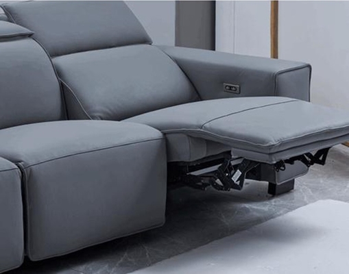 BN Italian Living Room Smart Sofa Function Modern Left And Right Corner Napa Leather Electric Functional Recliner Sofa