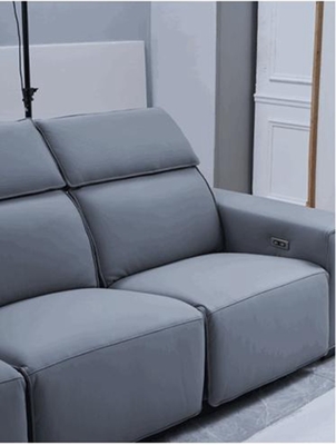 BN Italian Living Room Smart Sofa Function Modern Left And Right Corner Napa Leather Electric Functional Recliner Sofa