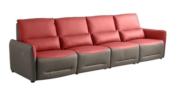 BN Modern Minimalist Cowhide Leather Living Room Intelligent Smart Chair Sofa Recliner Sofa Electric Functional Sofa