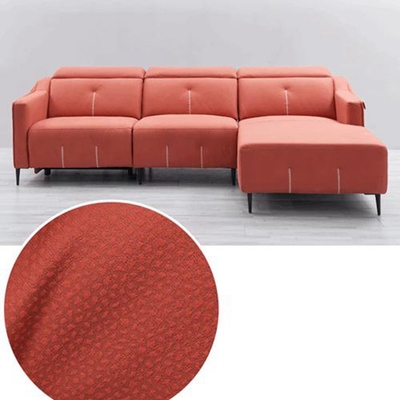 BN Minimalist Living Room Combination Fabric Electric Control Sofa L-Shaped Chaise Lounge Recliner Functional Sofa