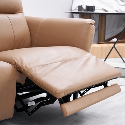 BN Minimalist Three-Seat Leather Sofa Living Room High Foot Electric Function Sofa Electric Recliner Functional Sofa