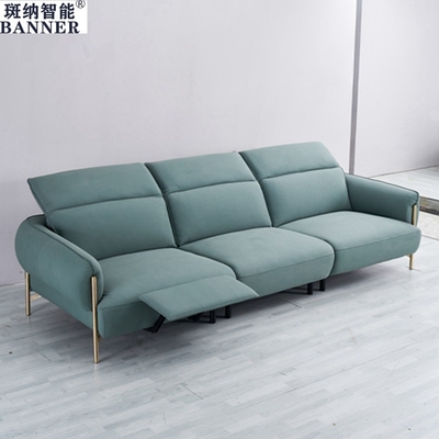 BN Modern Minimalist Leather Lift-Type Multifunctional Sofa Living Room Smart Furniture Bed Sofa Combination Recliner