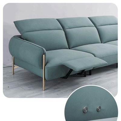 BN Modern Minimalist Leather Lift-Type Multifunctional Sofa Living Room Smart Furniture Bed Sofa Combination Recliner