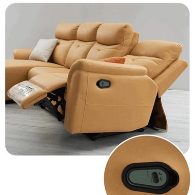 BN Space Capsule Chaise Longue Combination Functional Sofa Living Room Minimalist Corner L-Shaped Electric Recliner