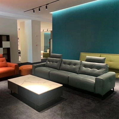 BN Leather Functional Soft Sofa Space Capsule Cinema Smart Sofa Living Room Combination Electric Reclining Chair Sofa