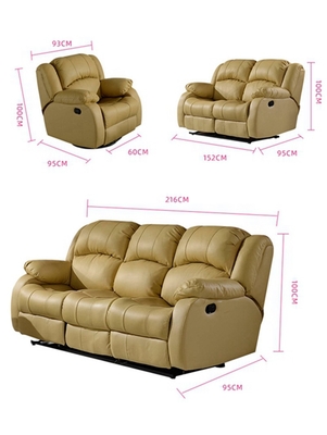 BN Office Sofa Combination Modern Minimalist Manual Electric Recliner Chair Sofa Reclining Functional Furniture