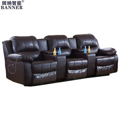 BN Cinema Chair Sofa Space Capsule Multifunctional Home Theater Leather Combination Electric Recliner Functional Sofa