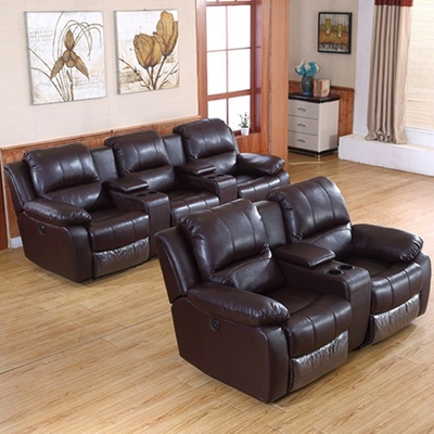 BN Cinema Chair Sofa Space Capsule Multifunctional Home Theater Leather Combination Electric Recliner Functional Sofa