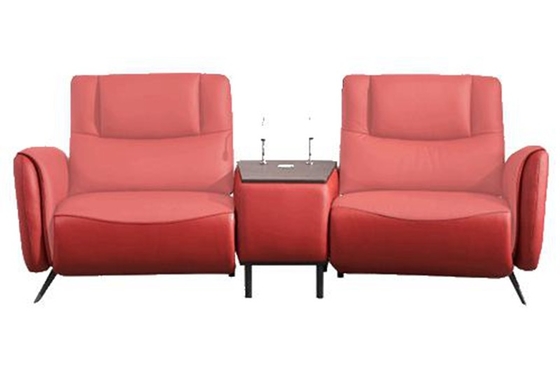 BN Leather Function Mechanism Sofa Recliner Chair Multifunctional Italian Minimalist Cinema Electric Recliner Sofa