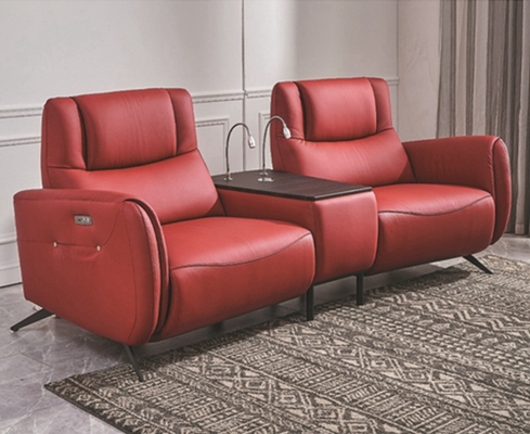 BN Leather Function Mechanism Sofa Recliner Chair Multifunctional Italian Minimalist Cinema Electric Recliner Sofa
