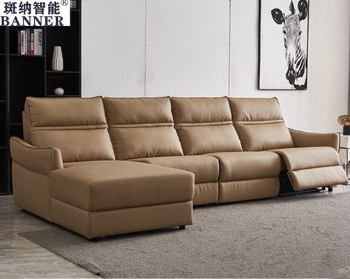 BN Multifunctional Sofa Modern Minimalist Nordic Living Room Combination Leather Electric Sofa Furniture Recliner Chair