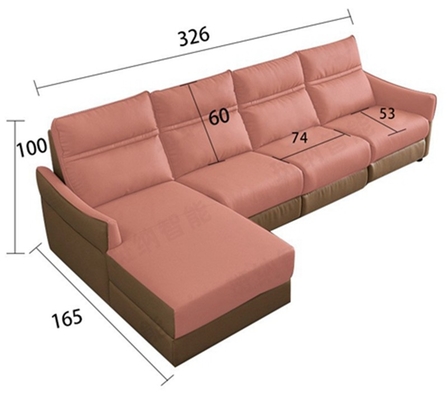 BN Multifunctional Sofa Modern Minimalist Nordic Living Room Combination Leather Electric Sofa Furniture Recliner Chair