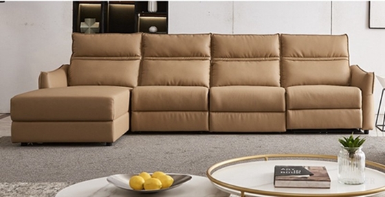 BN Multifunctional Sofa Modern Minimalist Nordic Living Room Combination Leather Electric Sofa Furniture Recliner Chair