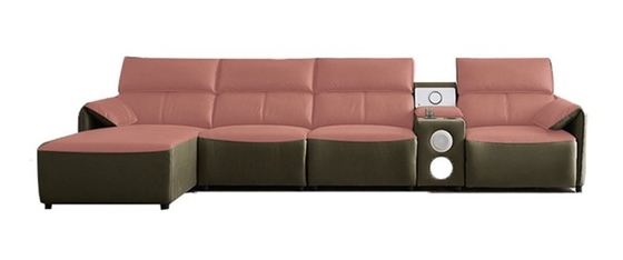 BN Electric Multifunctional Sofa with High-Density Sponge and Embossed Leather Finishes Furniture Recliner Chair Sofa