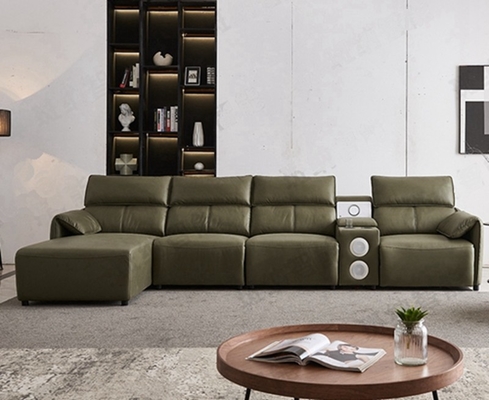 BN Electric Multifunctional Sofa with High-Density Sponge and Embossed Leather Finishes Furniture Recliner Chair Sofa