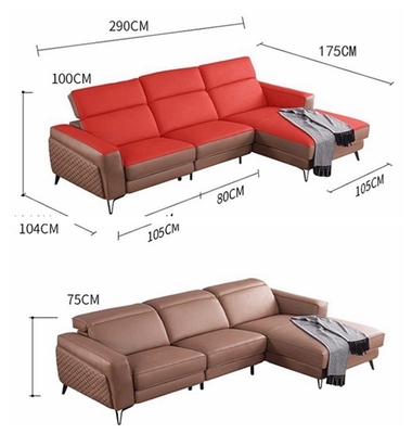 BN Functional Sofa with Electric USB and Multi-Function for Cinema Functional Chair Function Recliner Reclining Sofa