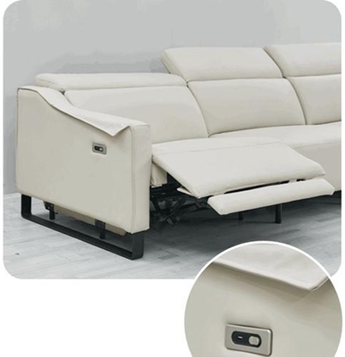 BN Modern Minimalist Genuine Cowhide Leather Electric Sofa Functional Sofa Combination Recliner Lifting Chair Sofa