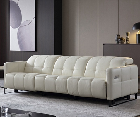 BN Italian-Style Chair Sofa Bed Electric Function Leather Sofa Modern Living Room Space Capsule Recliner Functional Sofa