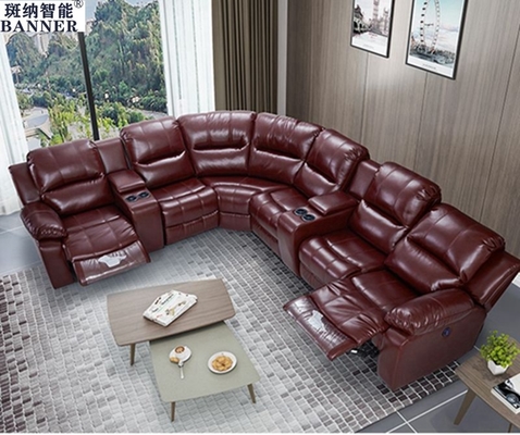BN Space Capsule Cinema Functional Sofa Electric Rocking Chair Leather Multifunctional Combination Recliner Chair Sofa
