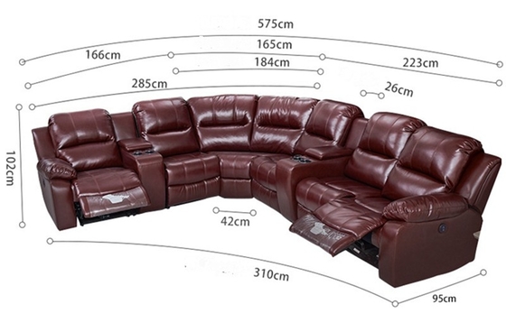 BN Space Capsule Cinema Functional Sofa Electric Rocking Chair Leather Multifunctional Combination Recliner Chair Sofa