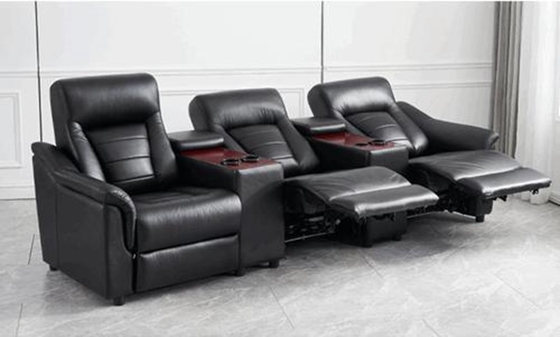 BN Cinema Leather Sofa Electric Functional Sofa Multi-Function Slot Control Sofa Combination Electric Recliner Sofa