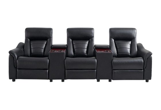 BN Cinema Leather Sofa Electric Functional Sofa Multi-Function Slot Control Sofa Combination Electric Recliner Sofa